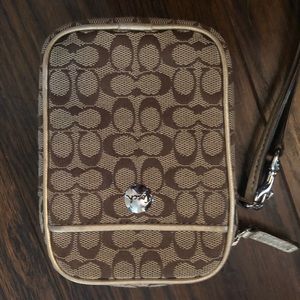 Never used Coach Camera Case/Coin Purse